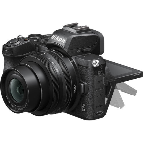 Nikon Z50 Mirrorless Digital Camera with 16-50mm Lens - Hashtechguy Nikon Z50 Mirrorless Digital Camera with 16-50mm Lens - Hashtechguy
